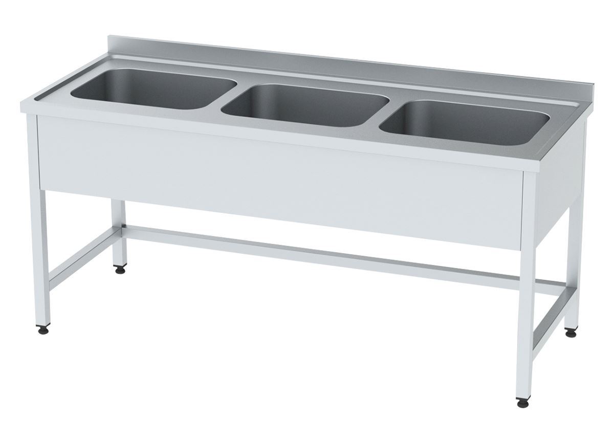 3 Evyeli Çalışma Tezgahı Alt Tablasız