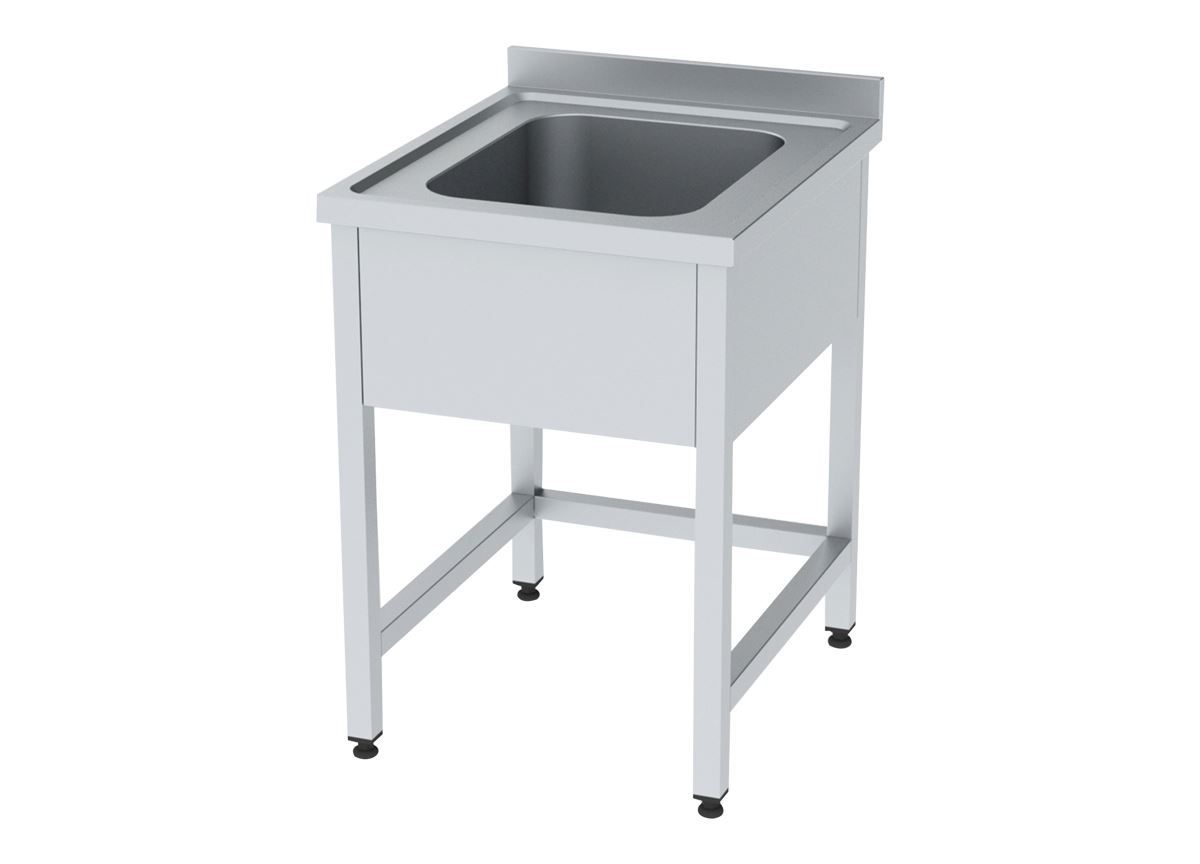 Tek Evyeli Çalışma Tezgahı Alt Tablasız