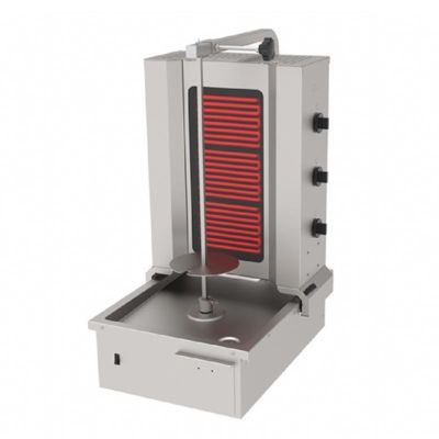 Atalay Bottom Motorized Movable Doner Kebab Machine, 3 Radians, Electric