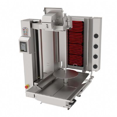 Atalay Wide Cut Compact Doner Robot, 4 Radians, Electric