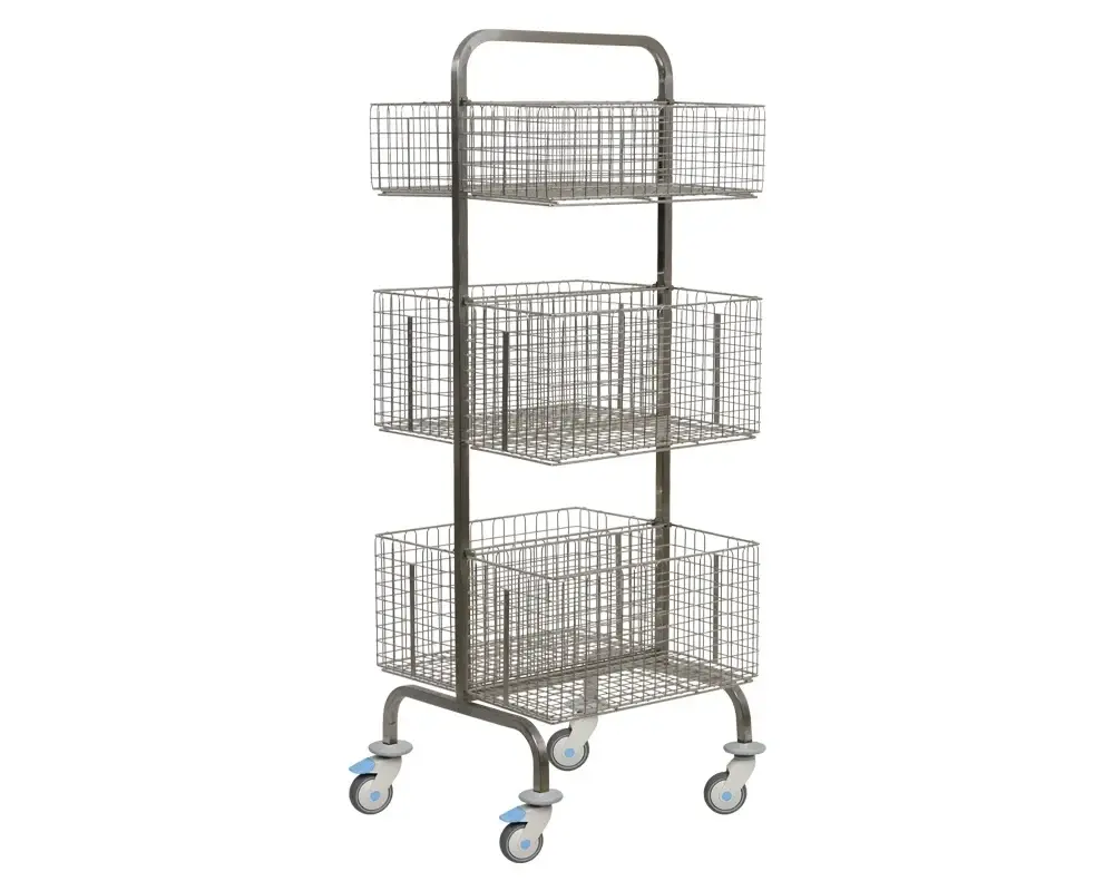 Trolley with 6 Baskets